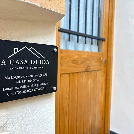 A Casa Di Ida, Rifugio Rustico Stile In Cilento *